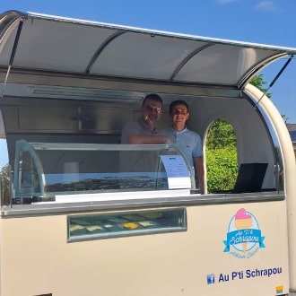 La Schrapou mobile, notre ice-truck se déplace chez vous